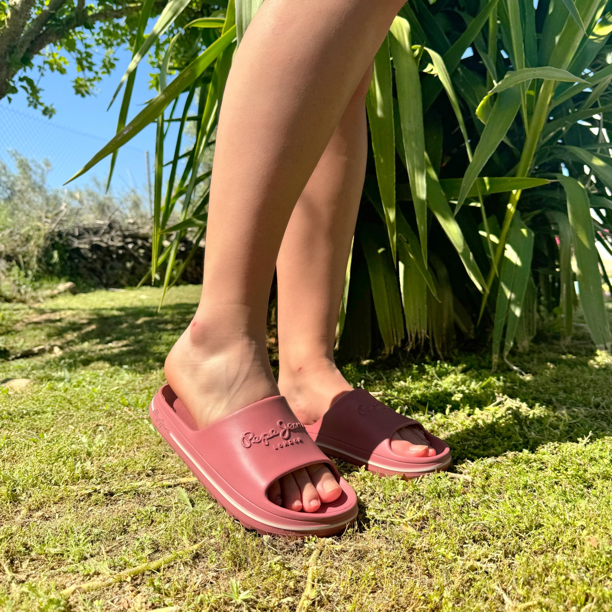 Chanclas Pepe Jeans Slide 604 Rosa - imagen 1