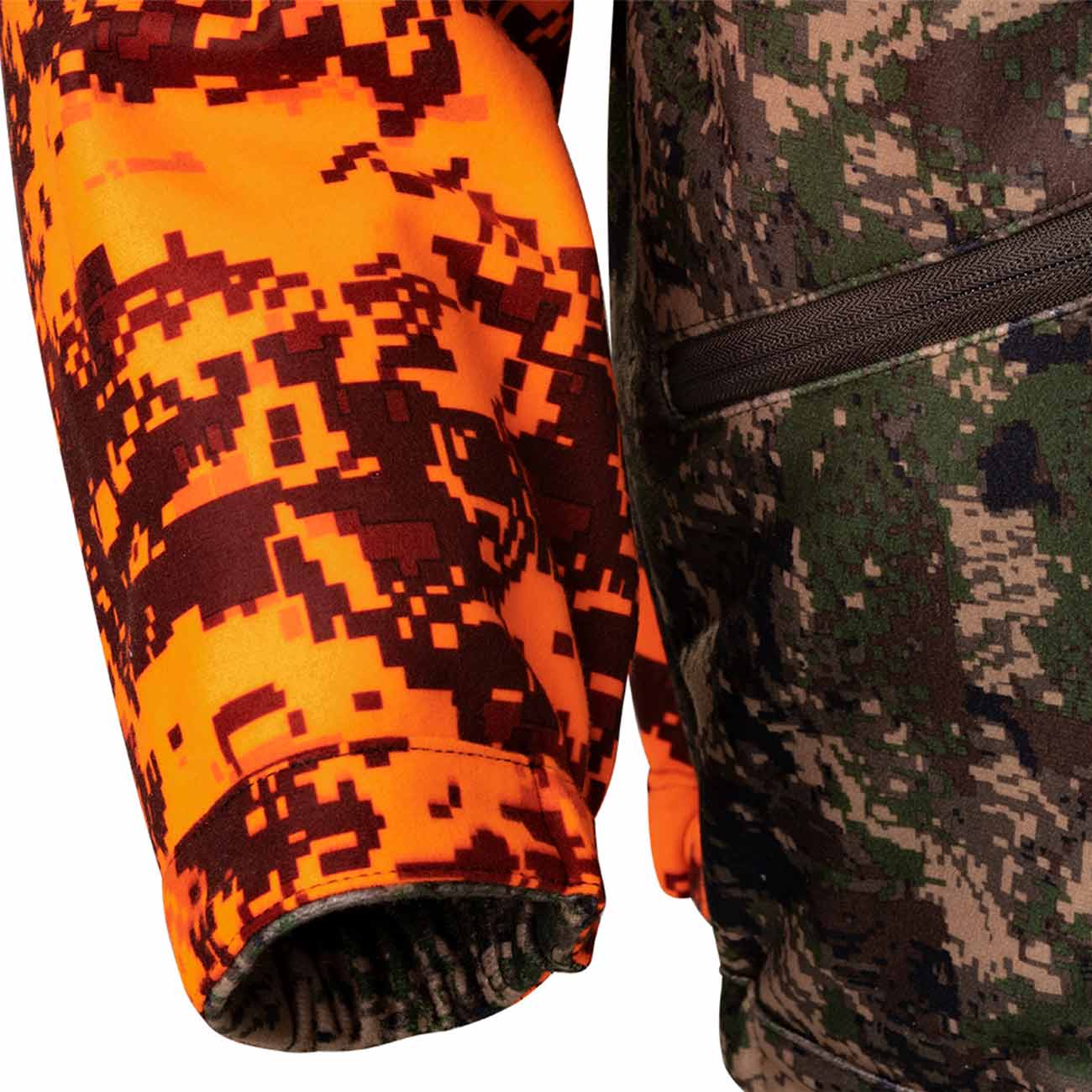 Chaqueta de Caza Chiruca Axe 08 Reversible Verde Naranja - imagen 5