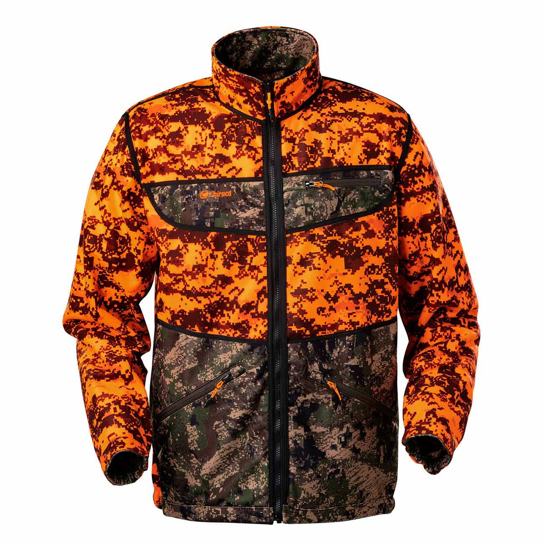 Chaqueta de Caza Chiruca Axe 08 Reversible Verde Naranja - imagen 2