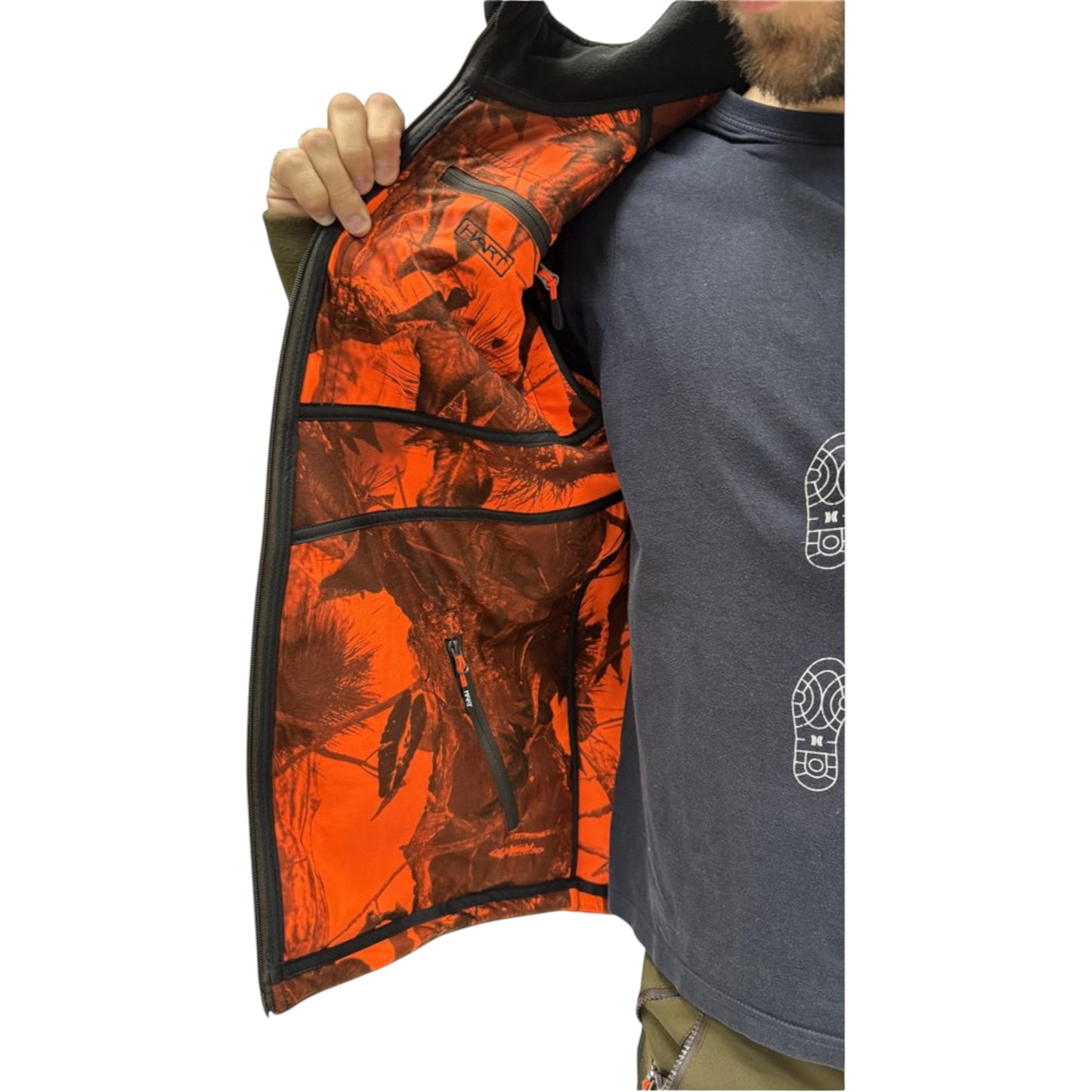 Chaqueta de caza Hart Sosbun-O Reversible