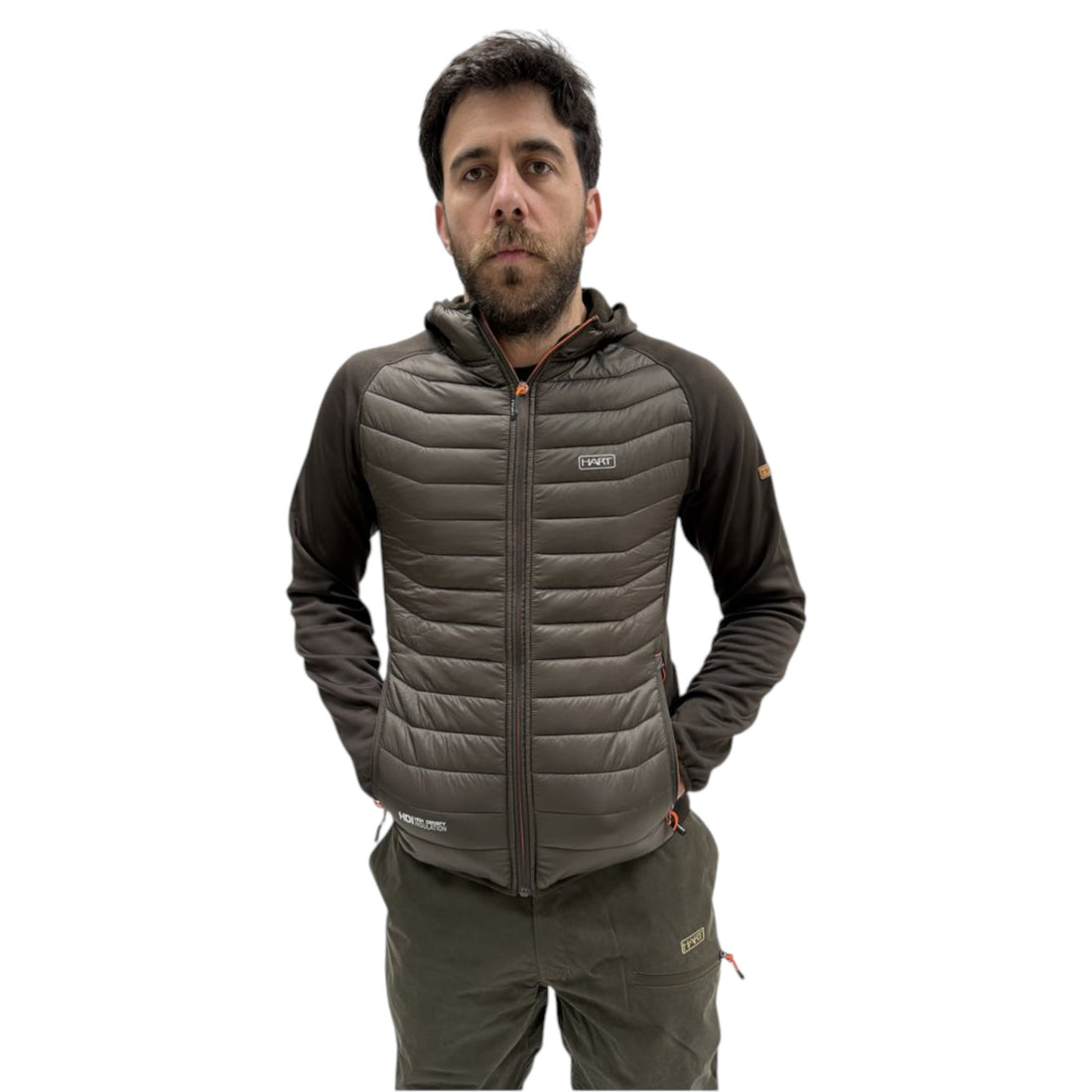 Chaqueta Híbrida Hart Atmos XHTMO Verde