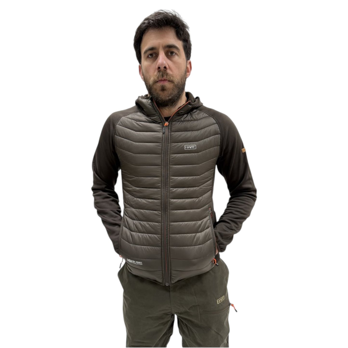 Chaqueta Híbrida Hart Atmos XHTMO Verde