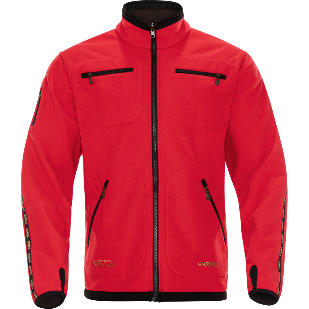 Chaqueta Polar Härkila Kamko Reversible Gore-Tex Marrón Rojo - imagen 2