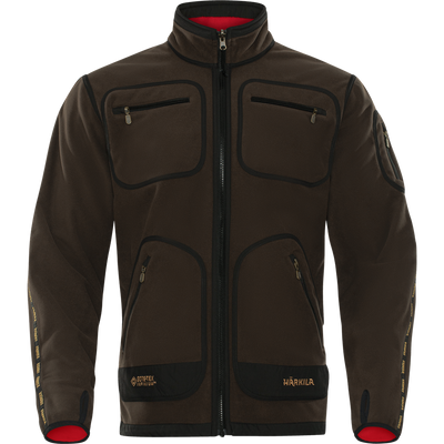 Chaqueta Polar Härkila Kamko Reversible Gore-Tex Marrón Rojo - imagen 1