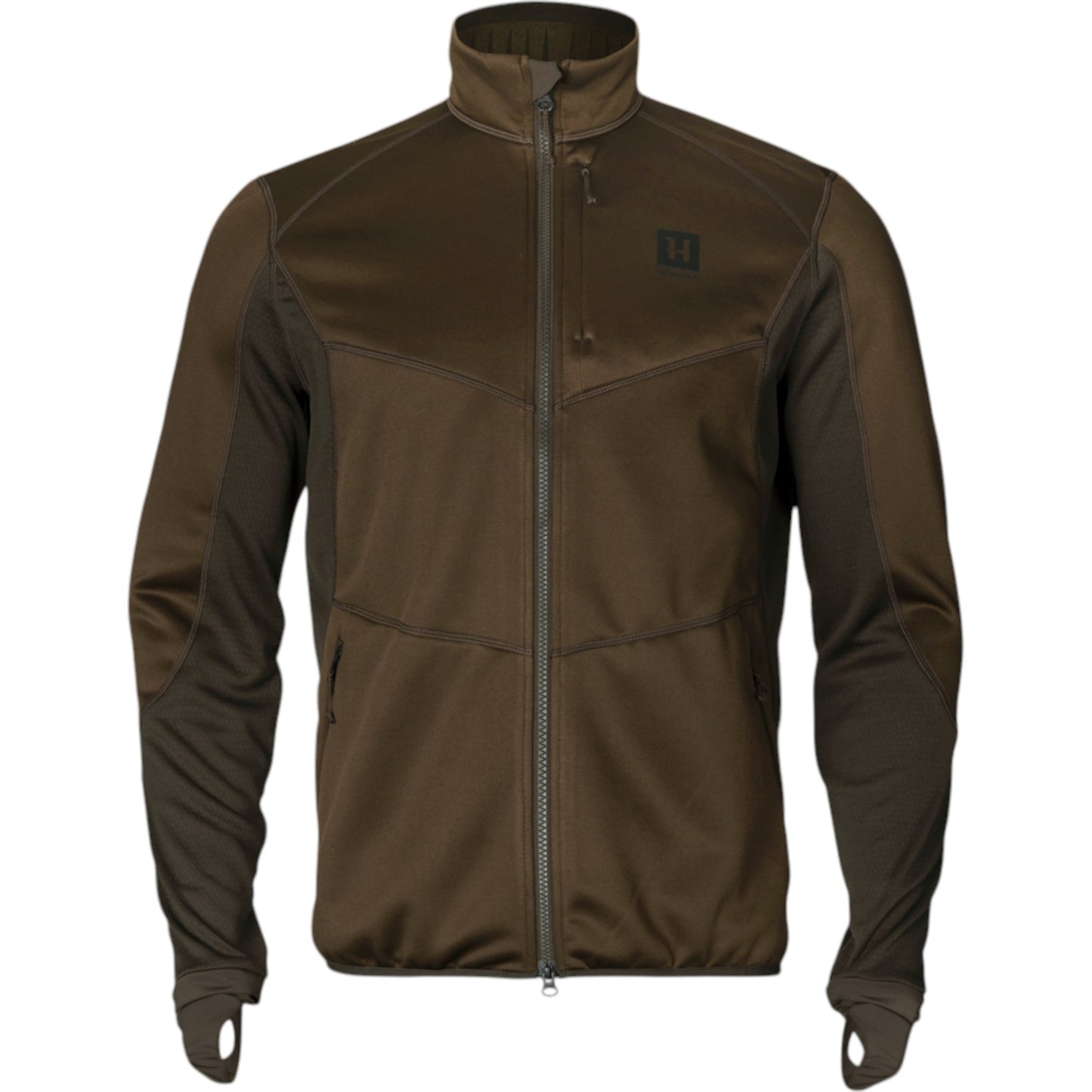 Chaqueta Polar Härkila Scandinavian Verde Marrón