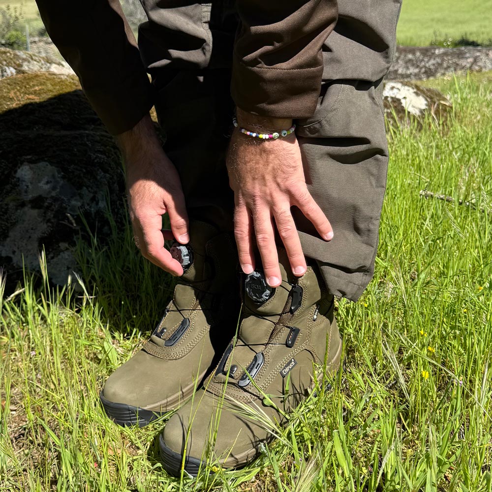 Botas de montaña y trekking Unisex Chiruca Boxer Boa 01 Gore-Tex Verde - imagen 6