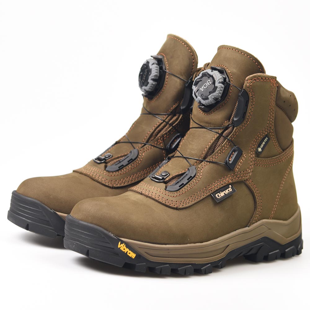 Botas de montaña y trekking Unisex Chiruca Boxer Boa 01 Gore-Tex Verde - imagen 7