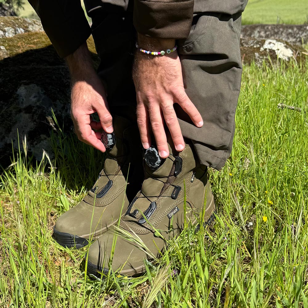 Botas de montaña y trekking Unisex Chiruca Boxer Boa 01 Gore-Tex Verde - imagen 2