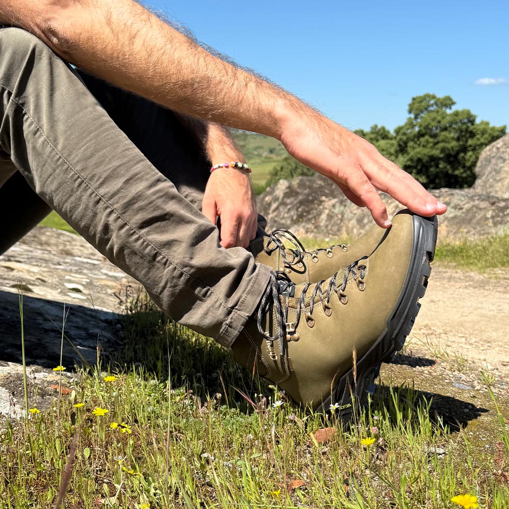 Botas de montaña y trekking Unisex Chiruca Cares 01 Gore-Tex Verde - imagen 4