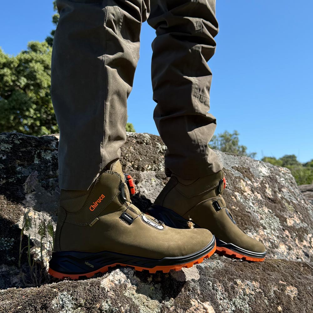 Botas de montaña y trekking Unisex Chiruca Cares Boa 08 Hi Vis Gore-Tex Verde - imagen 6