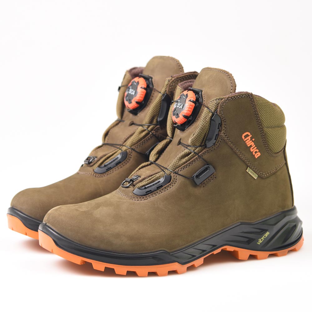 Botas de montaña y trekking Unisex Chiruca Cares Boa 08 Hi Vis Gore-Tex Verde - imagen 5