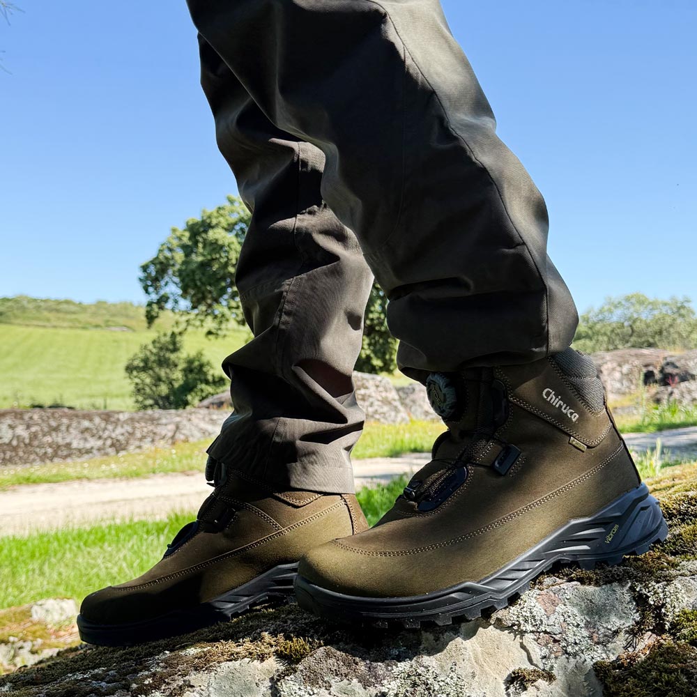 Botas de montaña y trekking Unisex Chiruca Cares Boa 11 Bandeleta Gore-Tex Verdoso - imagen 6