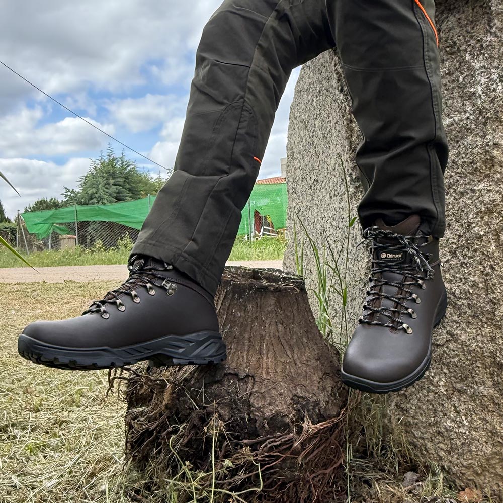 Botas de montaña y trekking Unisex Chiruca Galicia 02 Gore-Tex Marrón - imagen 4