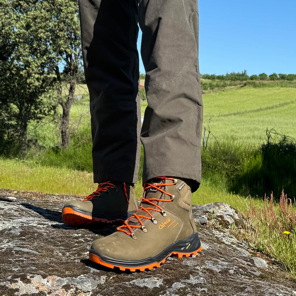 Botas de montaña y trekking Unisex Chiruca Game Hi Visibility 08 Gore-Tex Verde - imagen 2