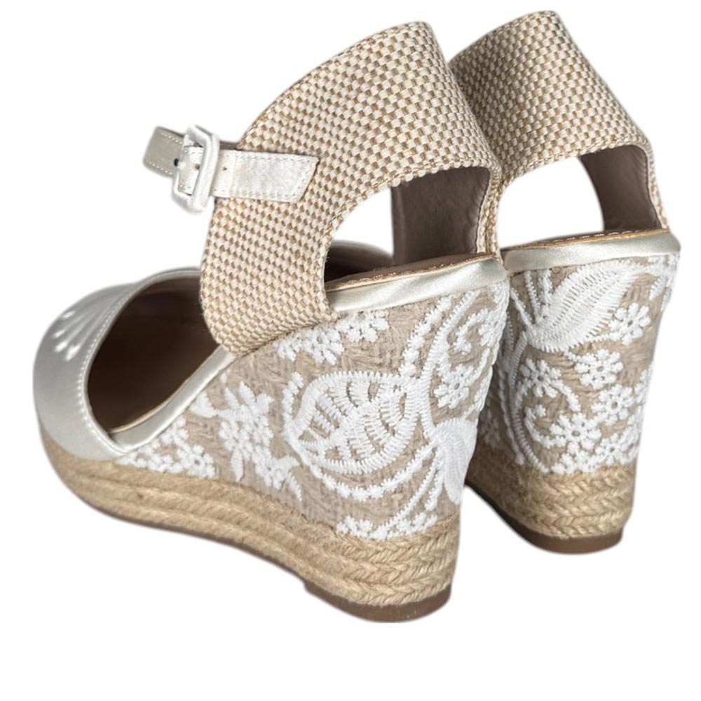 Cuña de Novia Mandarina Lorena Blanco - imagen 6
