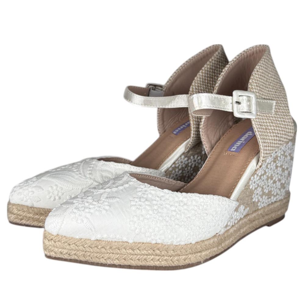 Cuñas de Novia Mandarina Sunny Blanco - imagen 5