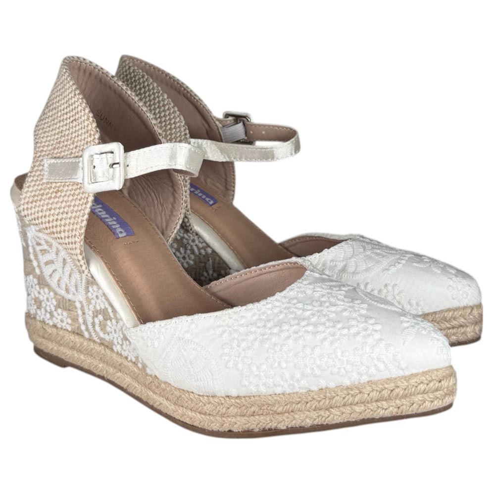 Cuñas de Novia Mandarina Sunny Blanco - imagen 3