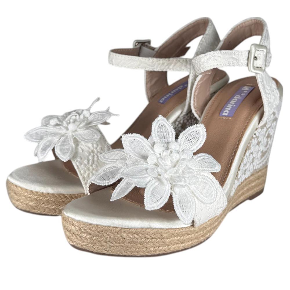 Cuñas de Novia Mandarina Daniela Blanco - imagen 5