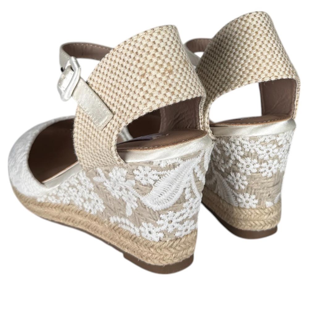 Cuñas de Novia Mandarina Laura Blanco - imagen 7