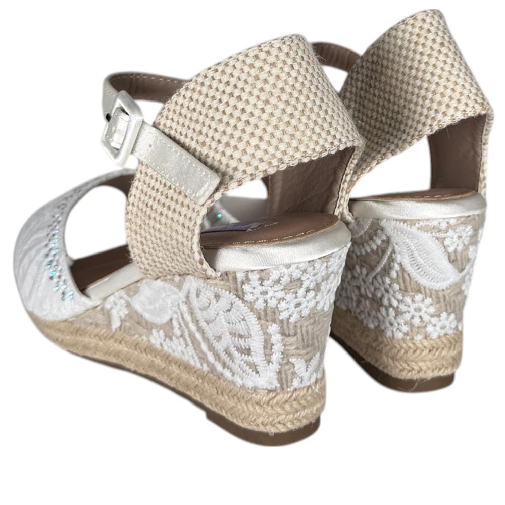 Cuñas de Novia Mandarina Natalia Blanco - imagen 6