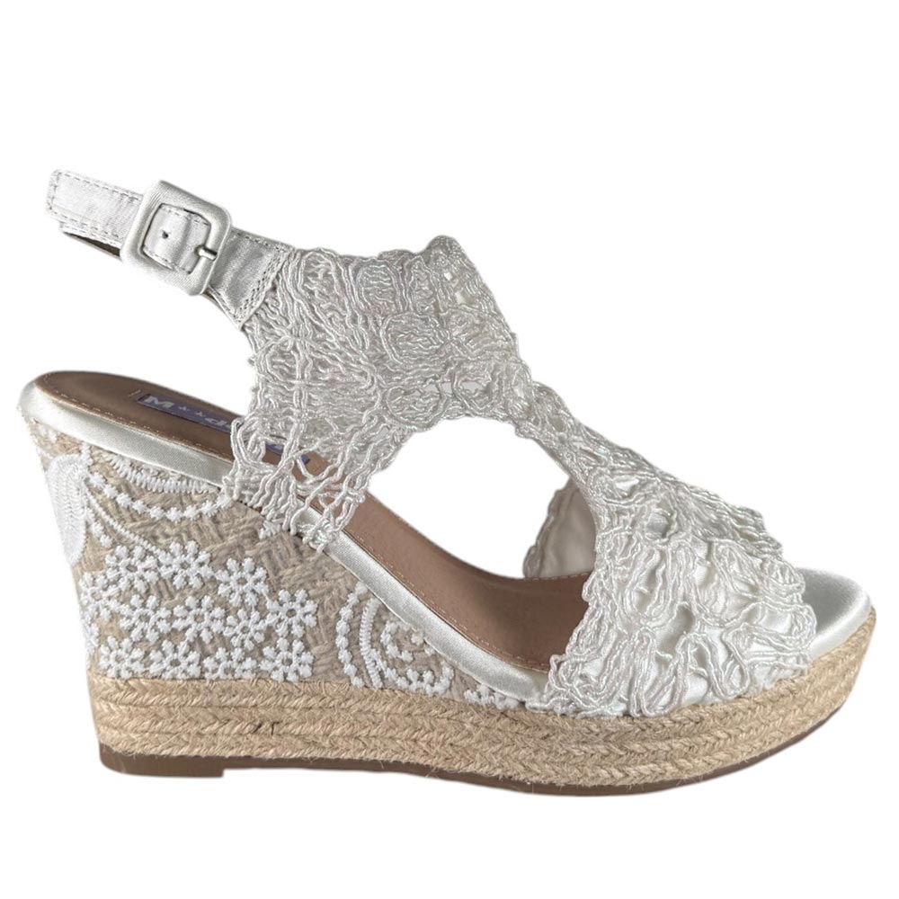 Cuñas de Novia Mandarina Sara Blanco - imagen 1