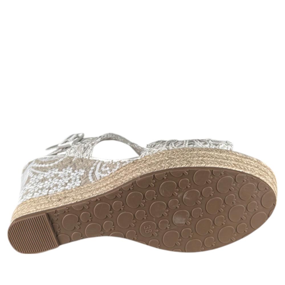Cuñas de Novia Mandarina Sara Blanco - imagen 5