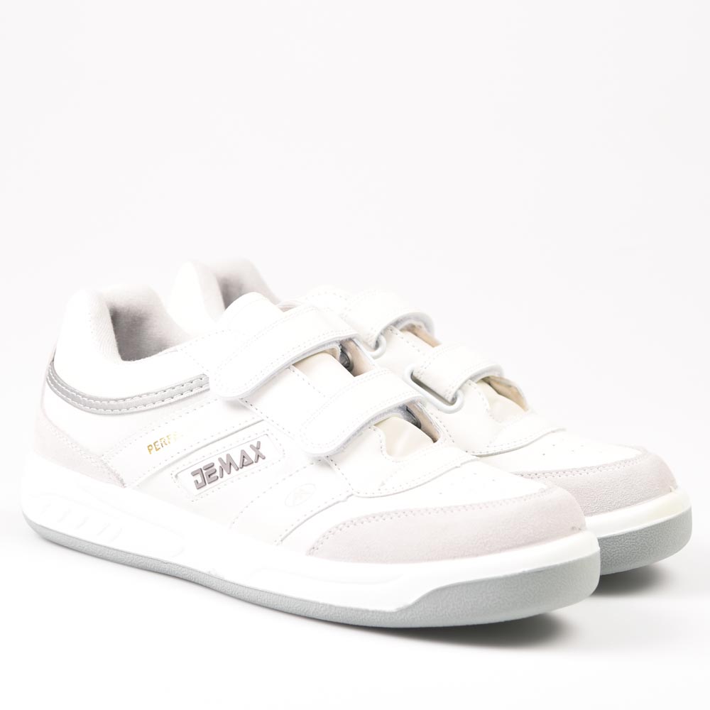 Zapatillas Demax Blanco Velcro - imagen 2