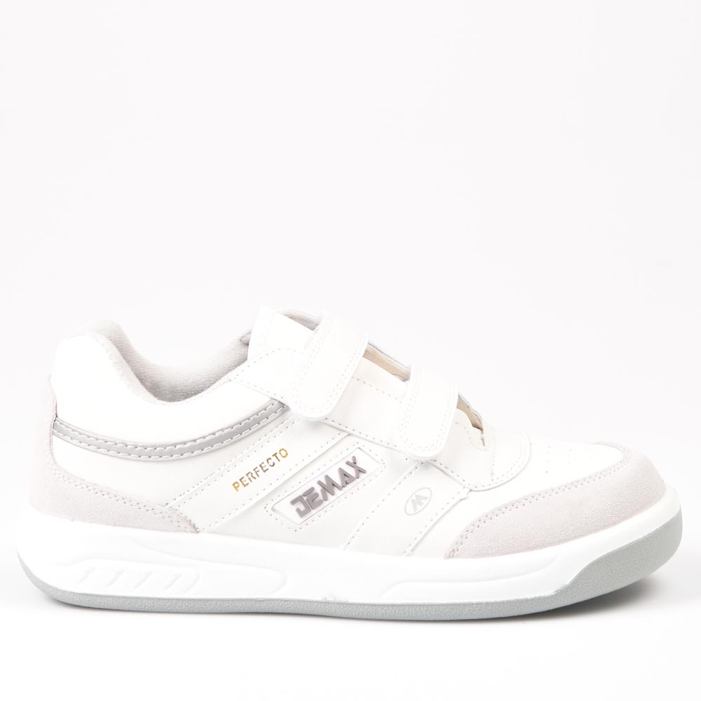 Zapatillas Demax Blanco Velcro - imagen 1