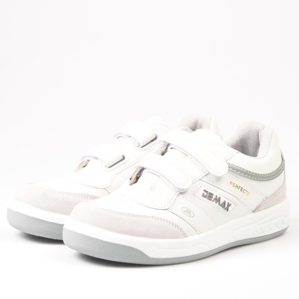 Zapatillas Demax Blanco Velcro - imagen 3