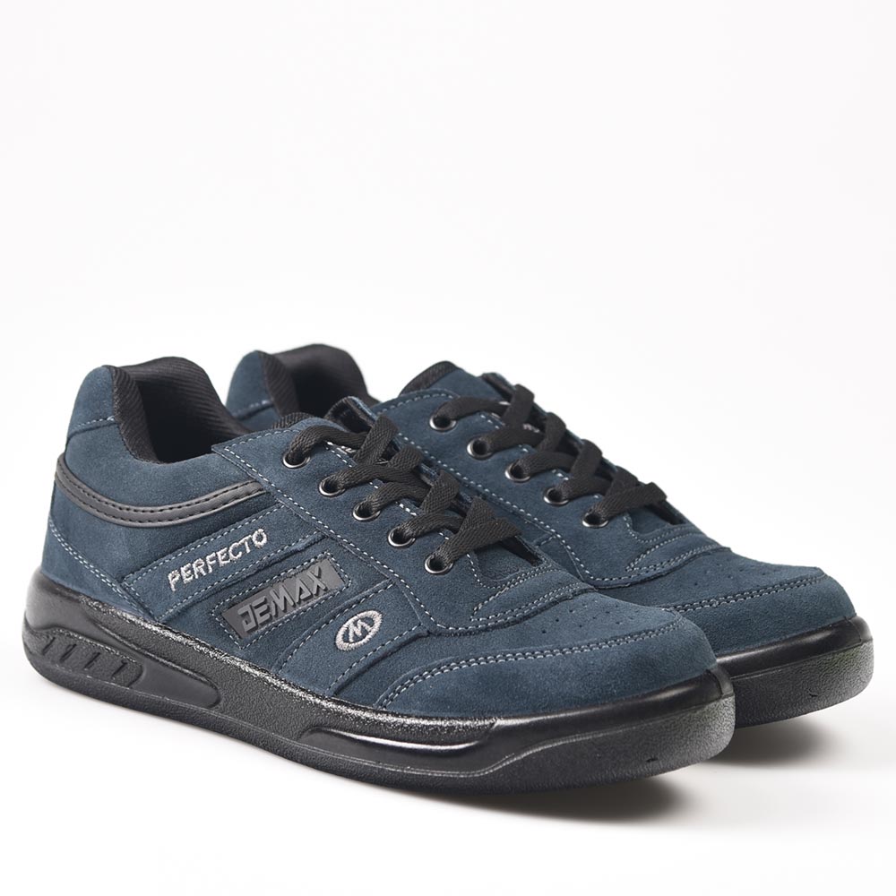 Zapatillas Demax Gris Cordones - imagen 2