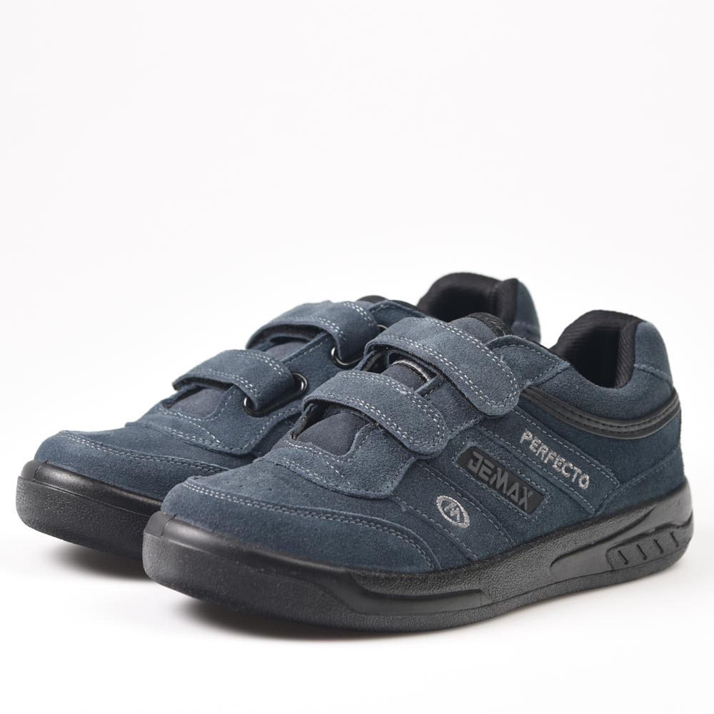 Zapatillas Demax Gris Velcro - imagen 3