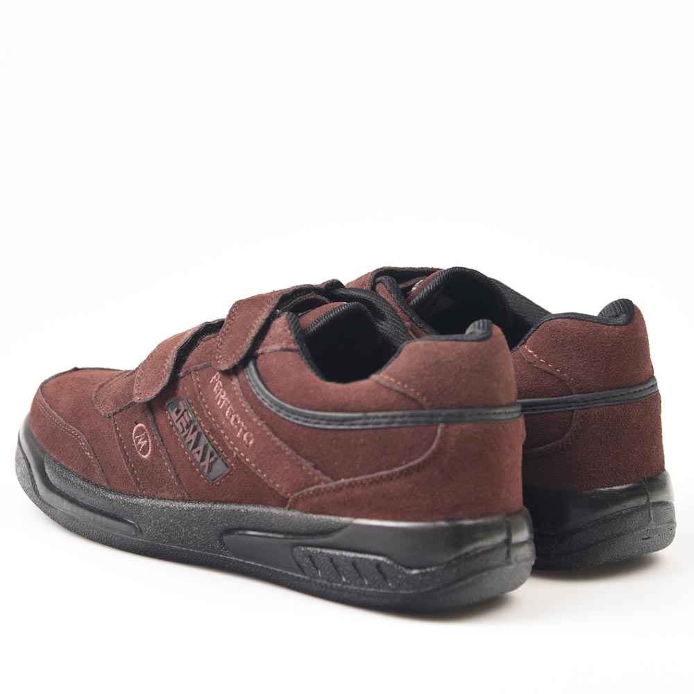 Zapatillas Demax Marrón Velcro - imagen 4