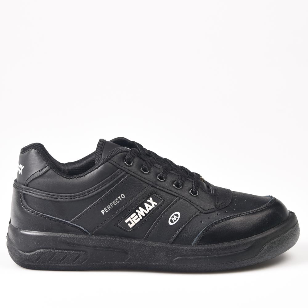 Zapatillas Demax Negro Cordones - imagen 1