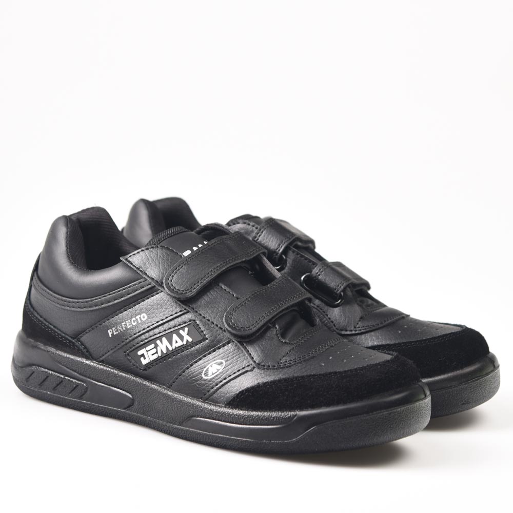 Zapatillas Demax Negro Velcro - imagen 2