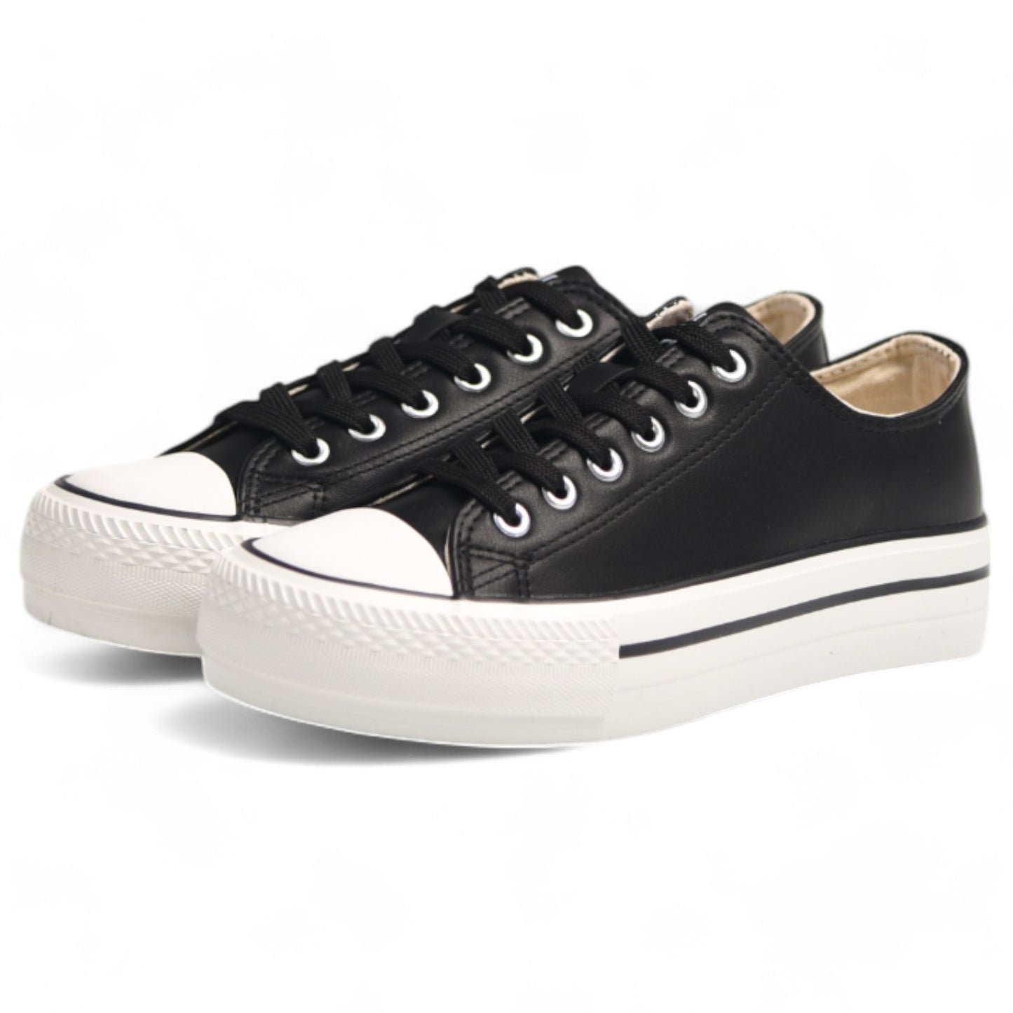 Deportivas Mustang Bigger X 60173 Negro Piel - imagen 3