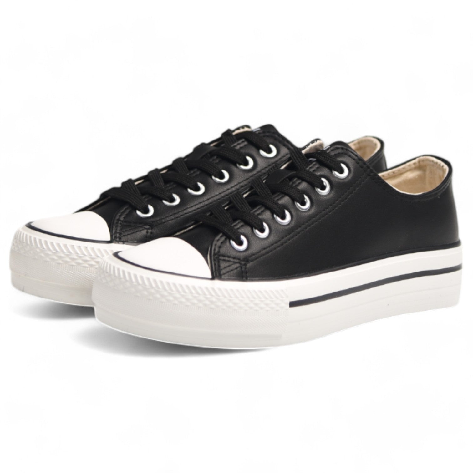 Deportivas Mustang Bigger X 60173 Negro Piel - imagen 3