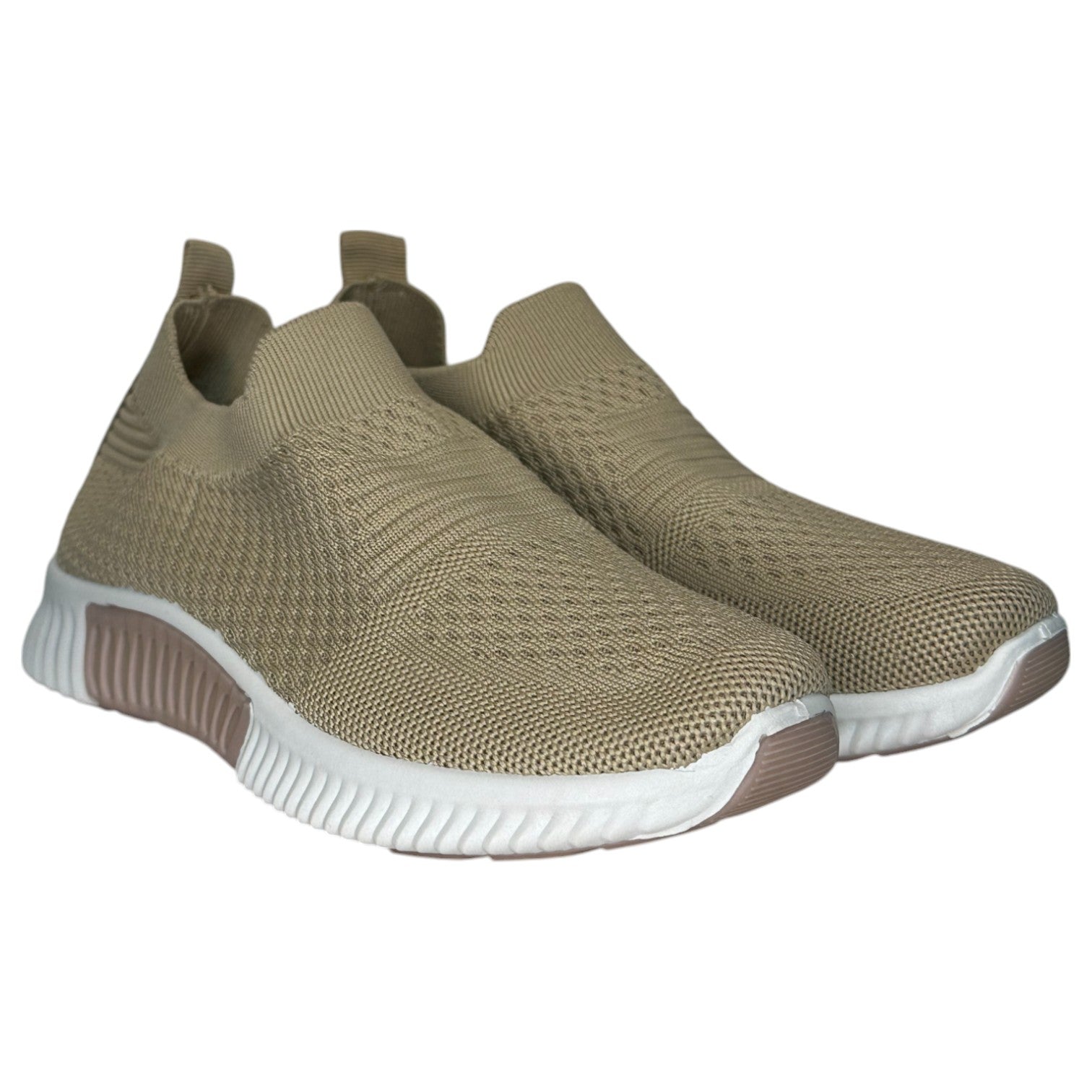 Deportivas Sin Cordones 6632 Beige - imagen 2