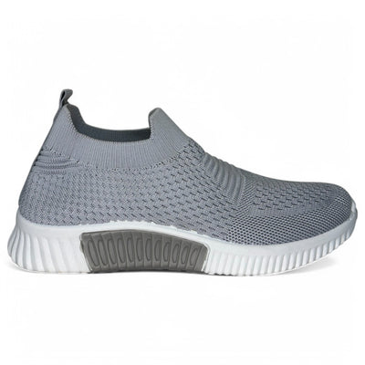 Deportivas Sin Cordones 6632 Gris