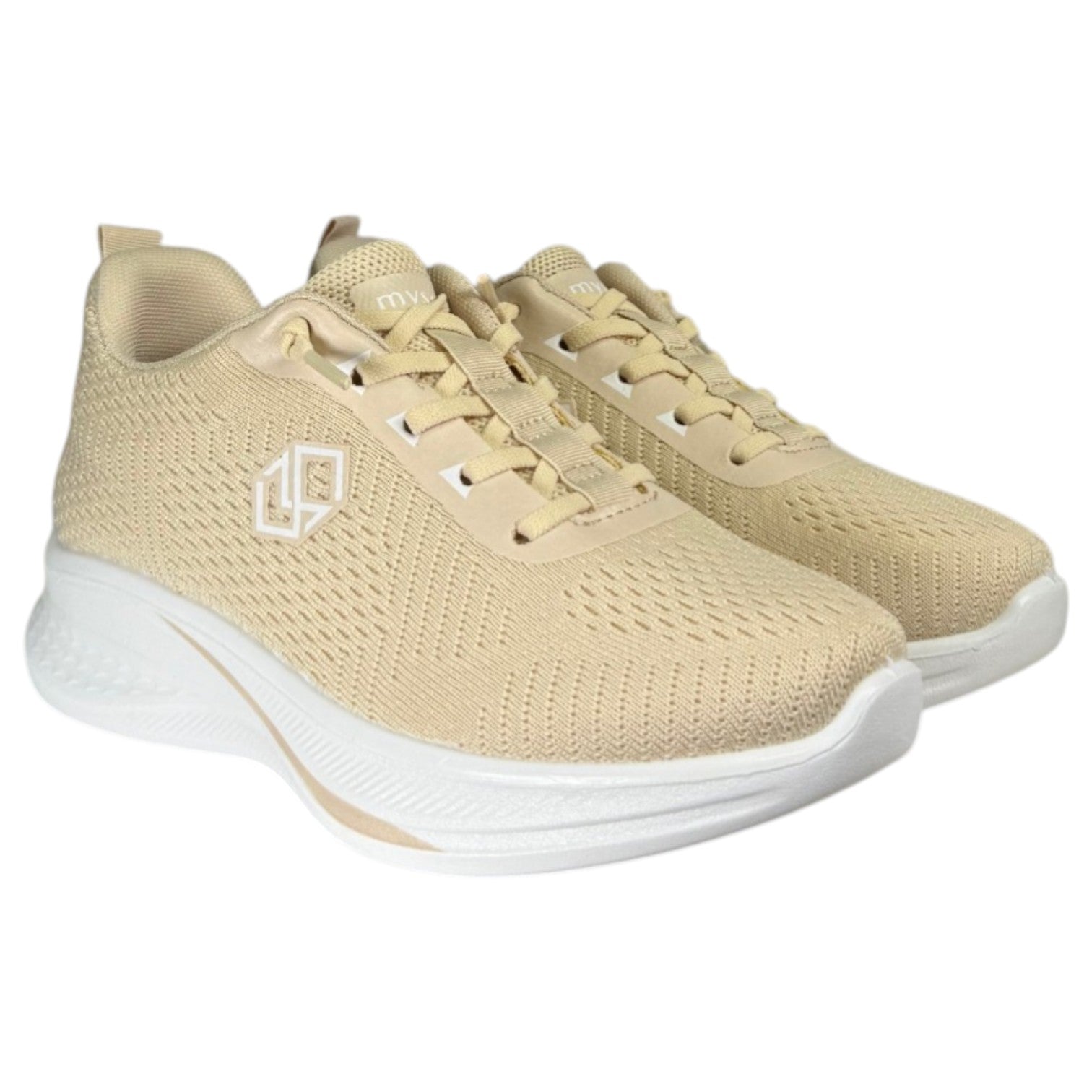 Deportivos Mysoft Elásticos 26M380 Beige - imagen 3