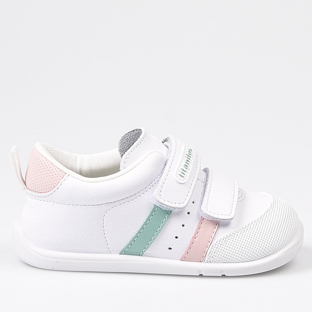 Deportivos Titanitos Respetuosos Amancio B500 Blanco Rosa - imagen 1