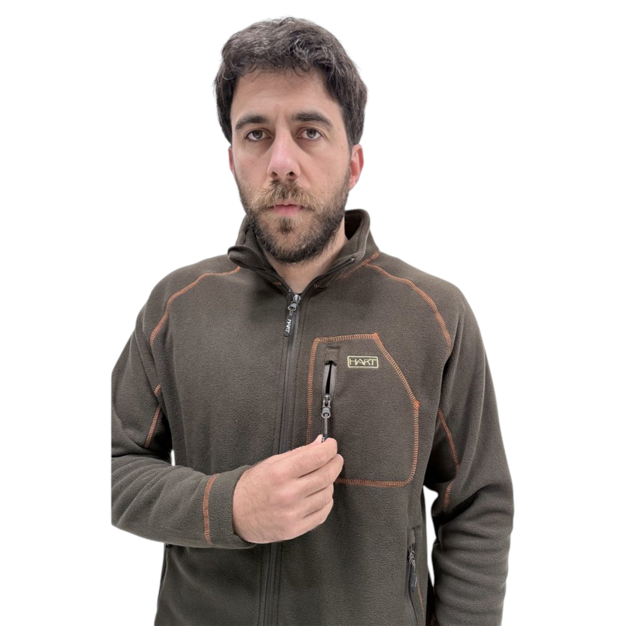 Forro polar caza Hart Inliner-Z Verde