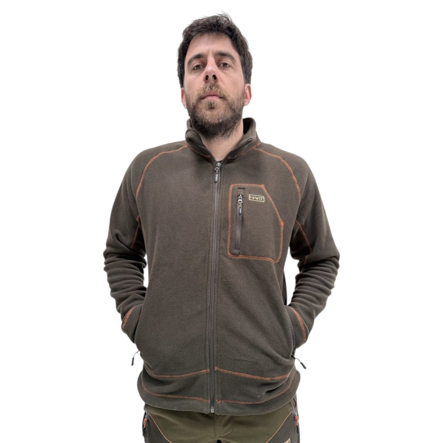Forro polar caza Hart Inliner-Z Verde