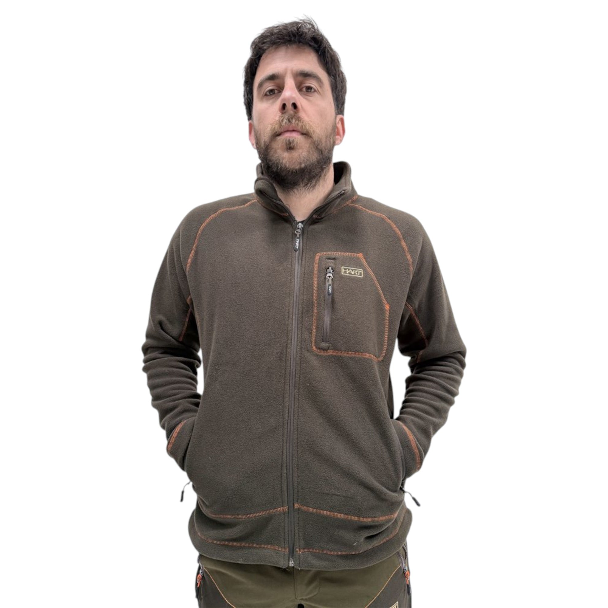 Forro polar caza Hart Inliner-Z Verde