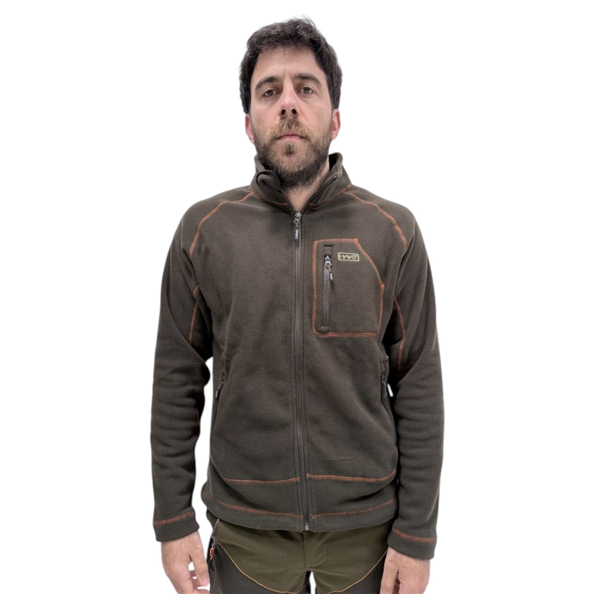 Forro polar caza Hart Inliner-Z Verde