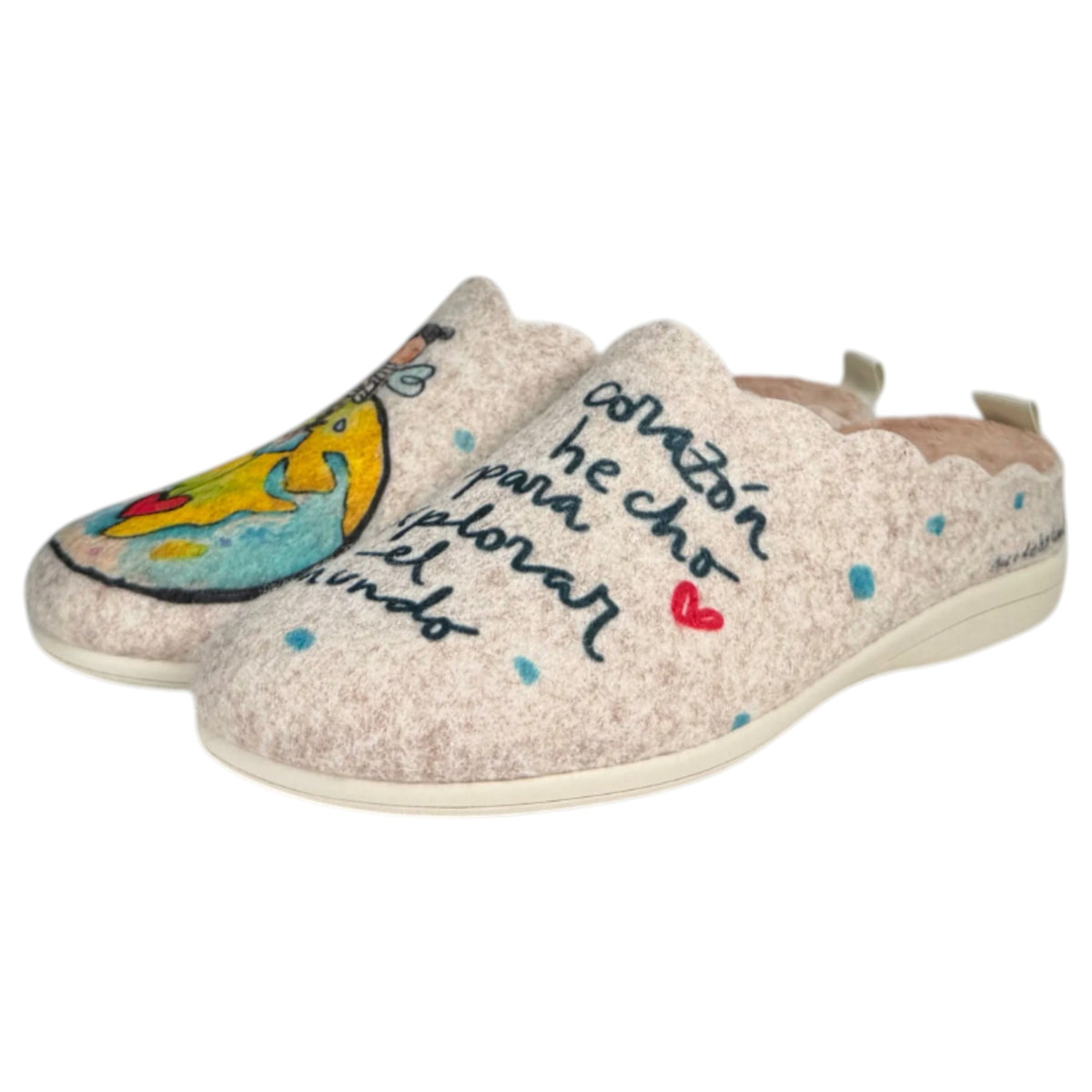 Zapatillas de Casa Vivant El Mundo 262090 Beig