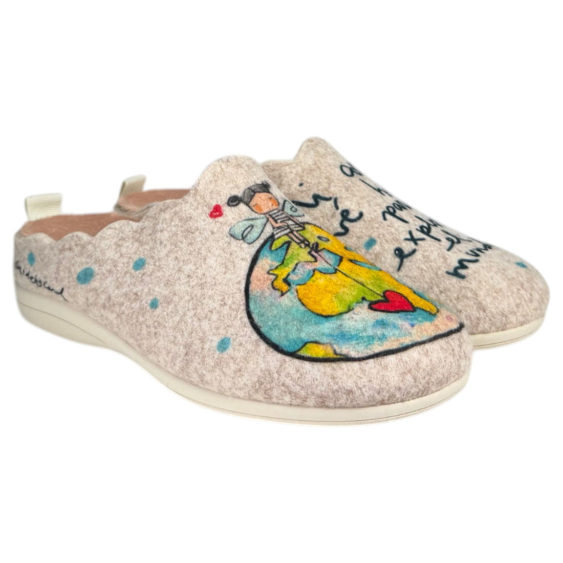 Zapatillas de Casa Vivant El Mundo 262090 Beig