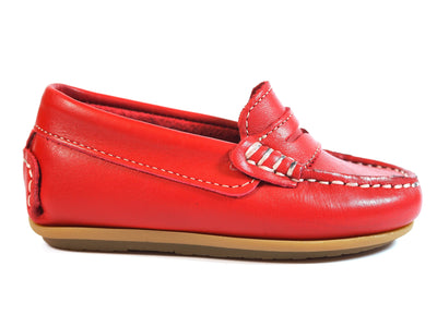 Zapatos Niños La Valenciana 1017 Rojo