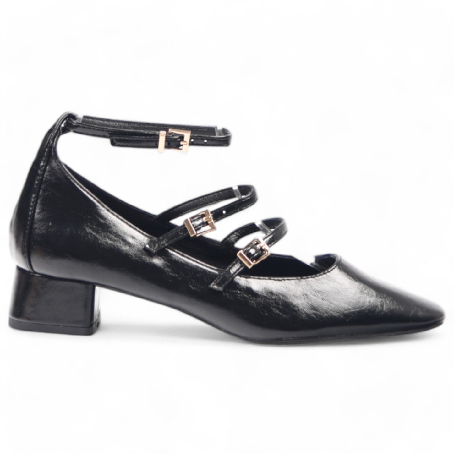 Mary Jane Corina Hebillas M4665 Negro - imagen 1