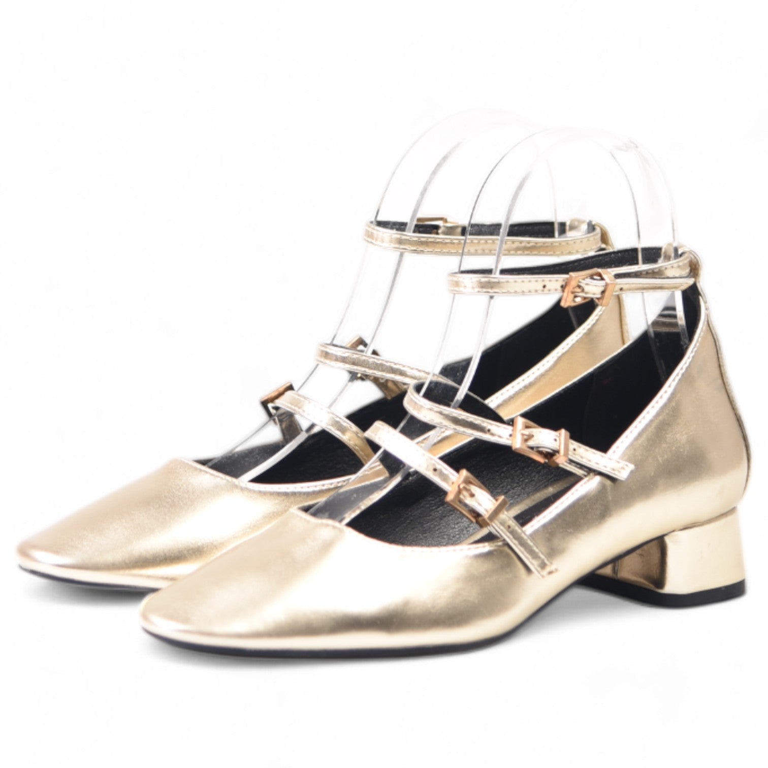 Mary Jane Corina Hebillas M4665 Oro - imagen 3