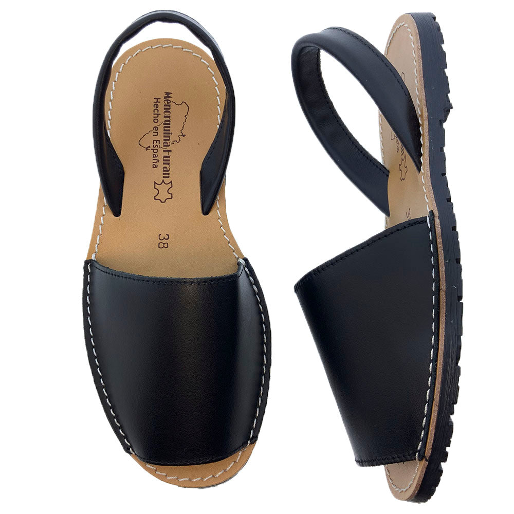 Sandalias Menorquinas Negro - imagen 2